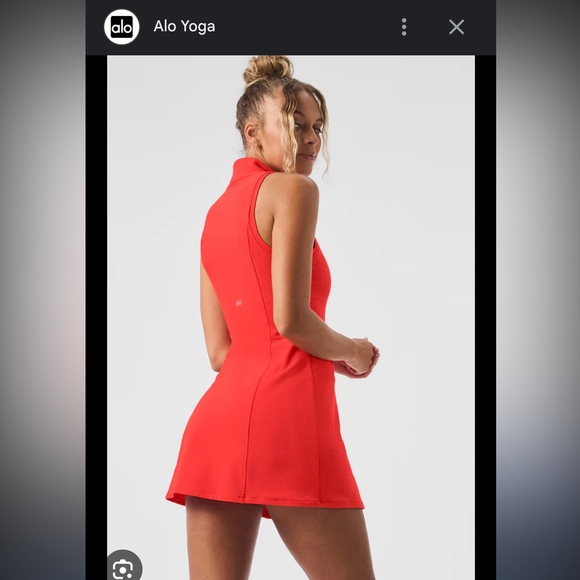 Alo Yoga 1/2 Zip Dress - Picture 9 of 9